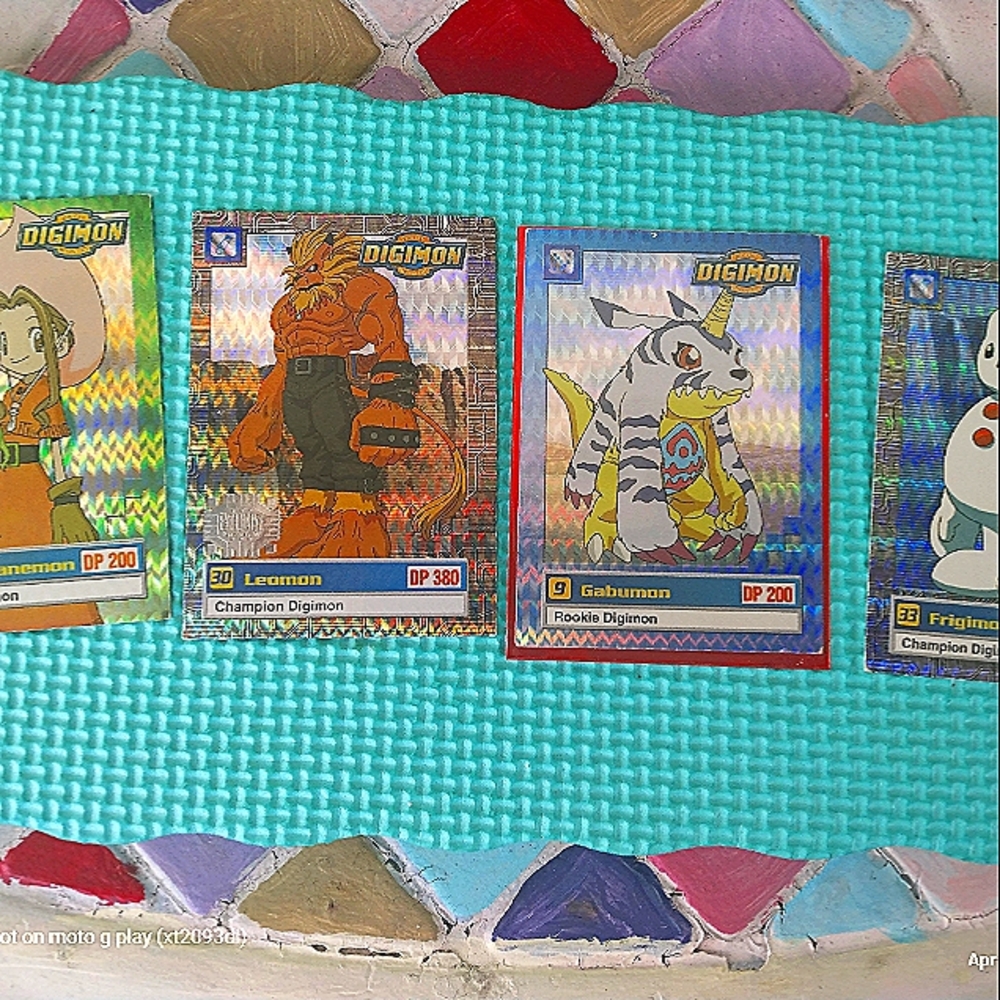 Original Digimon collectors cards